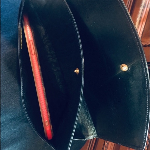 Chanel Double Flap Pouch🥰Rare vntg 🥰Super Attractive🥰 Beautiful piece Authentic💯 - Picture 11 of 16